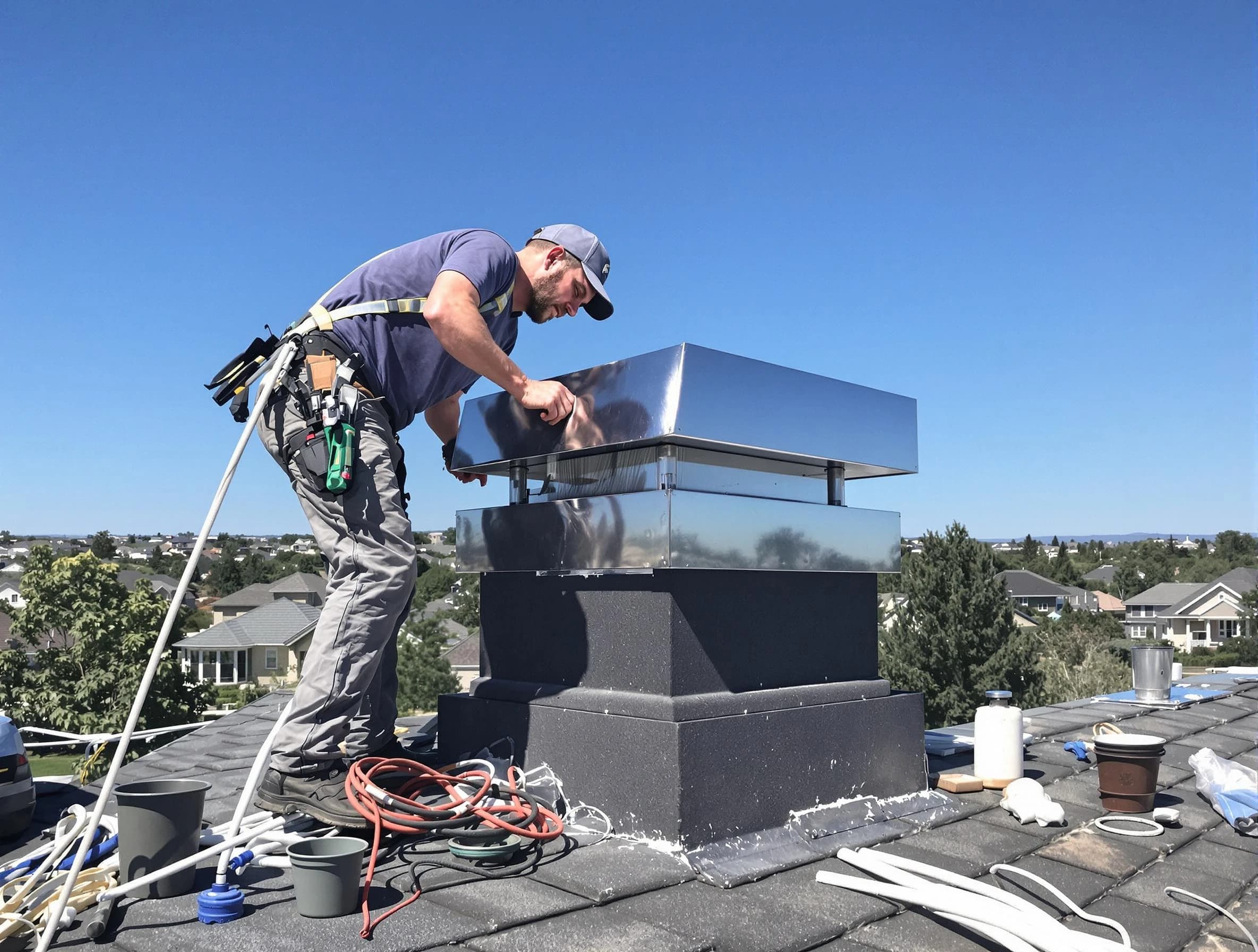 Chimney Cap Services service in Ridgewood, NJ